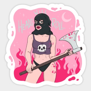 Executioner Babe Sticker